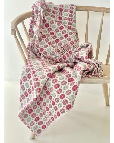 Merino Decke MILAN Rosa - Wolldecke, Kuscheldecke Bronte by Moon Schafwolldecke warme Woll Decken Sofa wohndecke kaufen