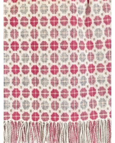 Merino Decke MILAN Rosa - Wolldecke, Kuscheldecke Bronte by Moon Schafwolldecke warme Woll Decken Sofa wohndecke kaufen