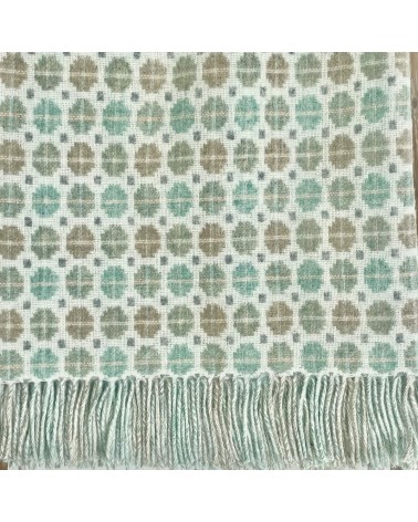 Merino Decke MILAN Mint Grün - Wolldecke, Kuscheldecke Bronte by Moon Schafwolldecke warme Woll Decken Sofa wohndecke kaufen