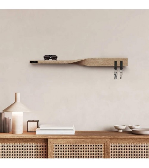 Twist Shelf - Mensola a muro in legno