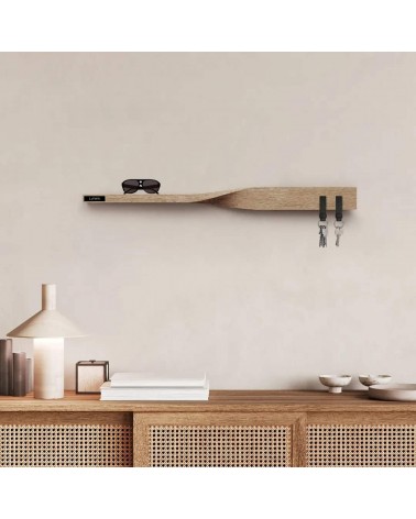 Twist Shelf - Étagère Murale design en bois Lawa Design Kitatori suisse