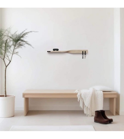 Twist Shelf - Design wooden Wall shelf