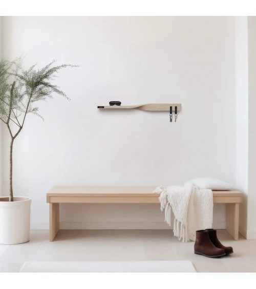 Twist Shelf - Mensola a muro in legno