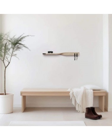 Twist Shelf - Étagère Murale design en bois Lawa Design Kitatori suisse