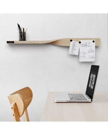 Twist Shelf - Étagère Murale design en bois Lawa Design Kitatori suisse