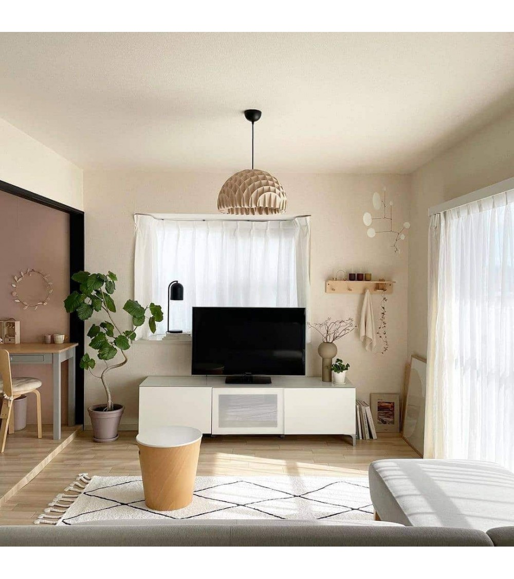 Arc Plywood - Suspension luminaire design Lawa Design lampes suspendues design lustre moderne salon salle à manger cuisine
