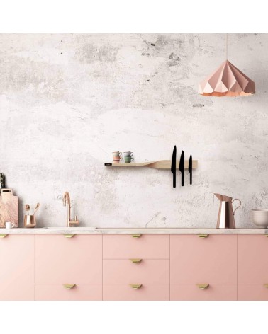 Twist Shelf - Design wooden Wall shelf Lawa Design