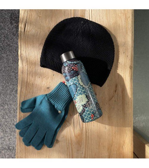 Joel - Mütze, Merino Wollmütze - Schwarz Maison Bonnefoy coole für Männer Frauen kaufen Kitatori Schweiz