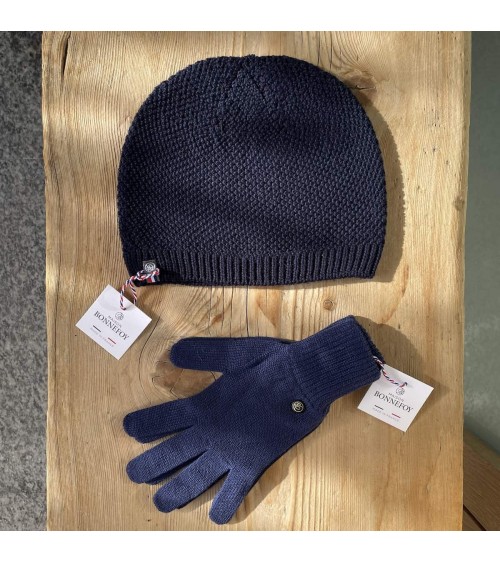 Joel - Mütze, Merino Wollmütze - Blau Maison Bonnefoy coole für Männer Frauen kaufen Kitatori Schweiz