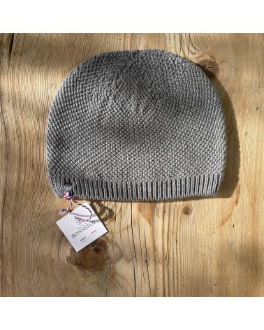 Joel - Mütze, Merino Wollmütze - Grau Maison Bonnefoy coole für Männer Frauen kaufen Kitatori Schweiz