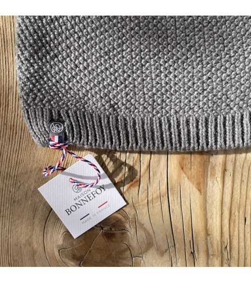 Joel - Mütze, Merino Wollmütze - Grau Maison Bonnefoy coole für Männer Frauen kaufen Kitatori Schweiz
