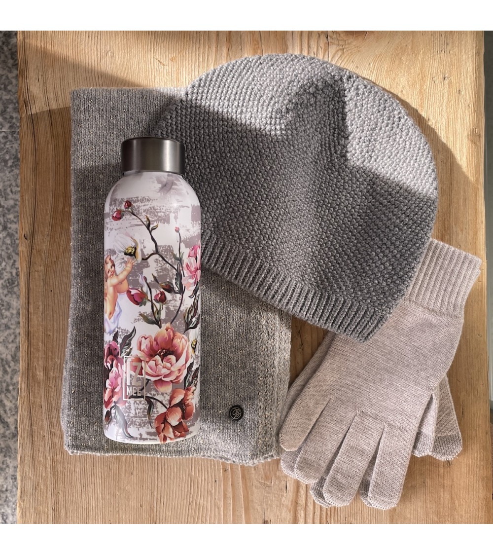 Joel - Mütze, Merino Wollmütze - Grau Maison Bonnefoy coole für Männer Frauen kaufen Kitatori Schweiz