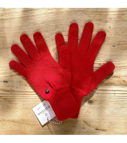 Alix - Merino Wolle Handschuhe - Rot Maison Bonnefoy geschenkidee schweiz kaufen