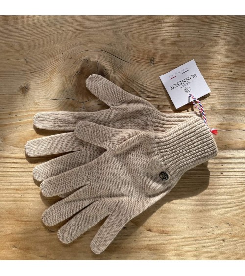 Alix - Merino Wolle Handschuhe - Beige Maison Bonnefoy geschenkidee schweiz kaufen