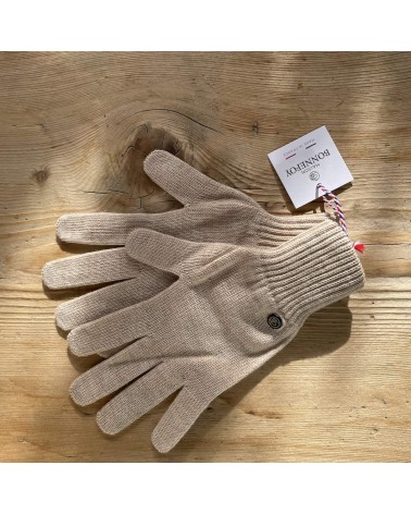 Alix - Merino Wolle Handschuhe - Beige Maison Bonnefoy geschenkidee schweiz kaufen