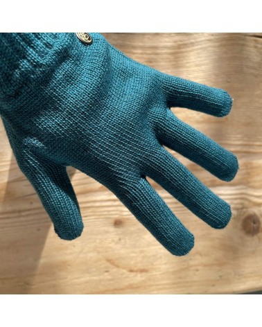 Alix - Merino Wolle Handschuhe - Grün Maison Bonnefoy geschenkidee schweiz kaufen