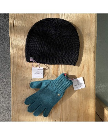 Alix - Merino Wolle Handschuhe - Grün Maison Bonnefoy geschenkidee schweiz kaufen
