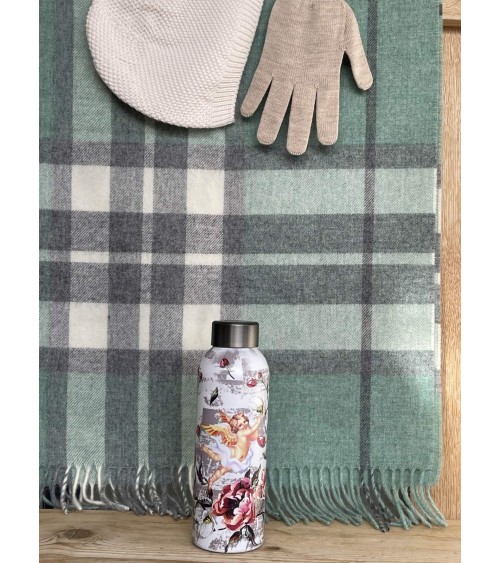 Westminster verde menta XL - Sciarpa di lana merino Bronte by Moon sciarpa inglese per donna da uomo per donna sciarpe di lan...