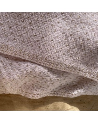 Manon Rosa - Sciarpa di lana, cashmere e seta Maison Bonnefoy sciarpe da uomo per donna donne bambino