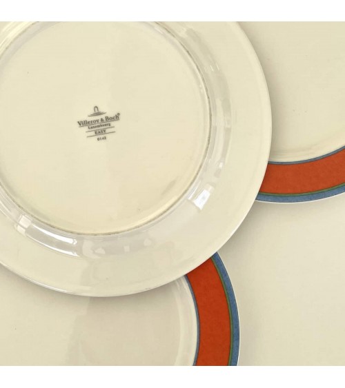 Villeroy & Boch Easy - Red - Flat Plate Vintage by Kitatori