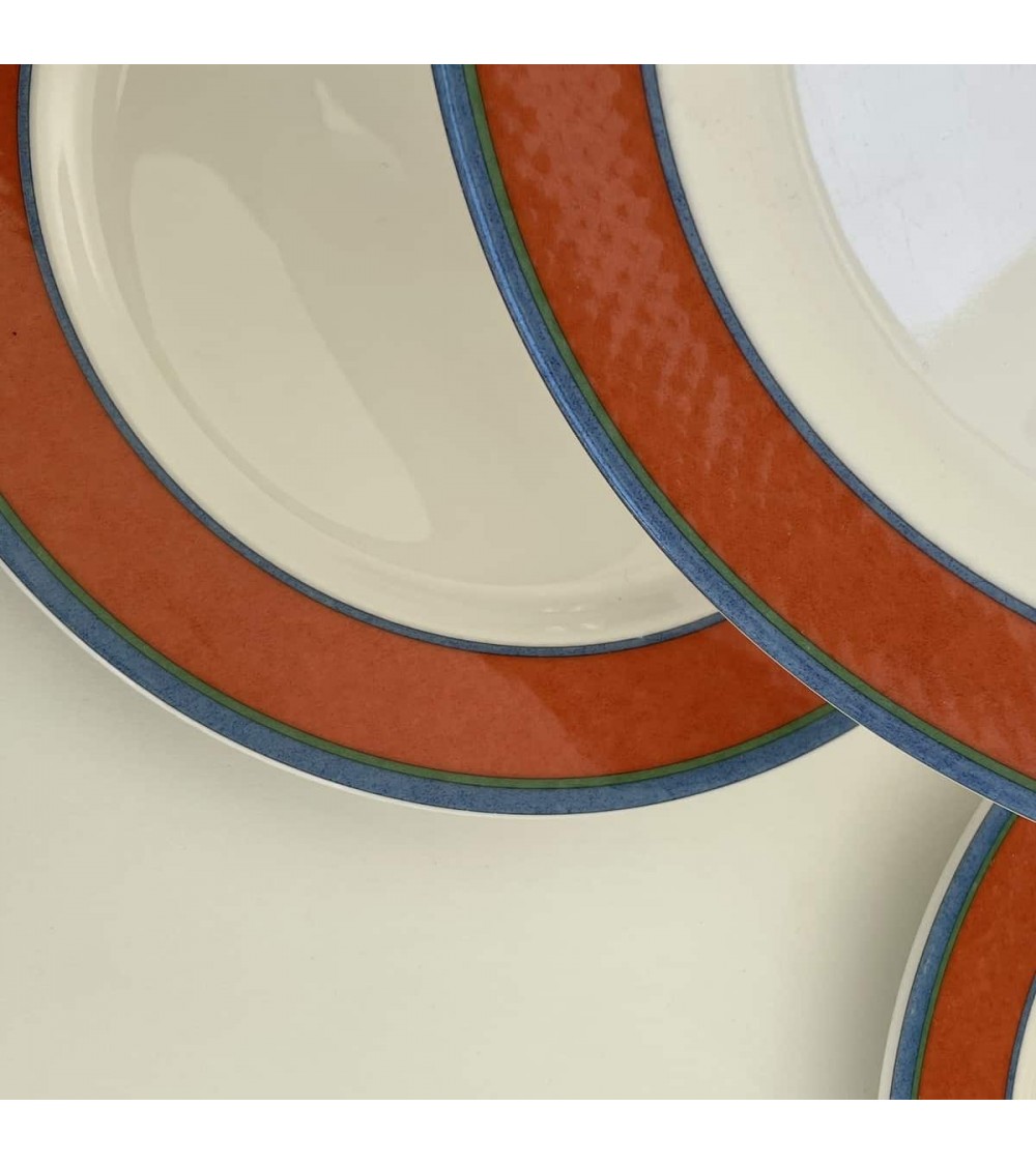 Villeroy & Boch Easy - Red - Flat Plate Vintage by Kitatori