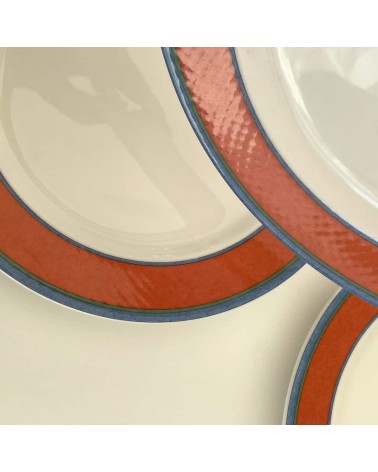 Villeroy & Boch Easy - Rosso - Piatto piano Vintage by Kitatori