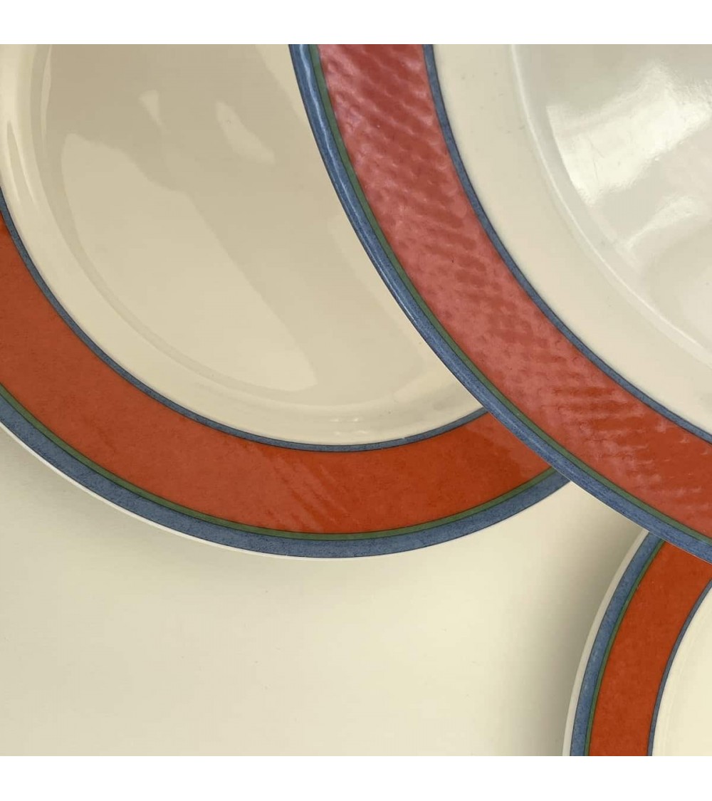 Villeroy & Boch Easy - Red - Flat Plate Vintage by Kitatori