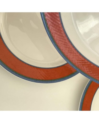 Villeroy & Boch Easy - Rosso - Piatto piano Vintage by Kitatori