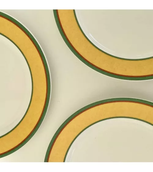 Villeroy & Boch Easy - Jaune - Assiette plate Vintage by Kitatori original suisse
