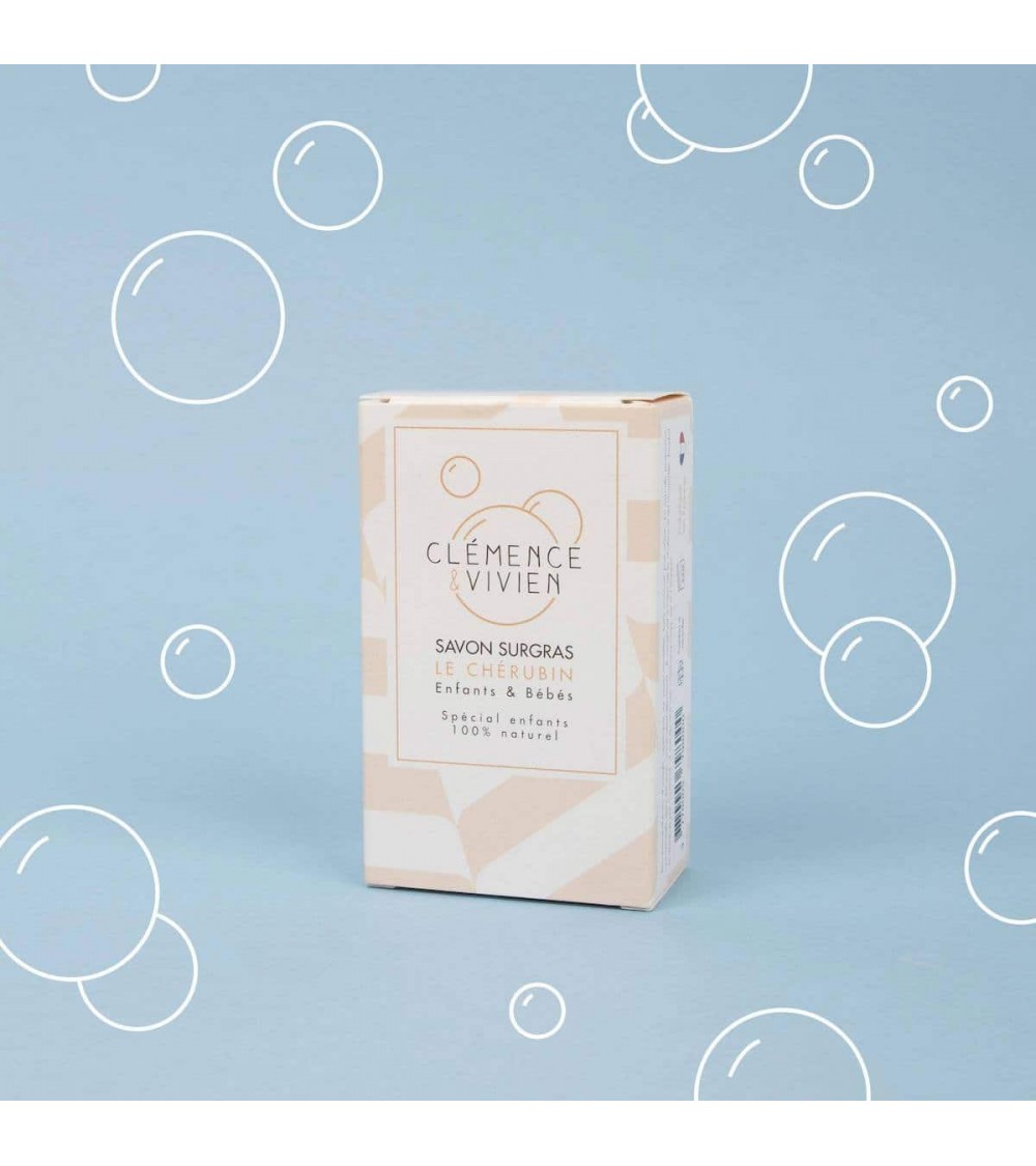 Le Chérubin - Natural soap for kids and babies Clémence et Vivien hand good body face luxury soap