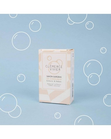 Le Chérubin - Natural soap for kids and babies Clémence et Vivien hand good body face luxury soap