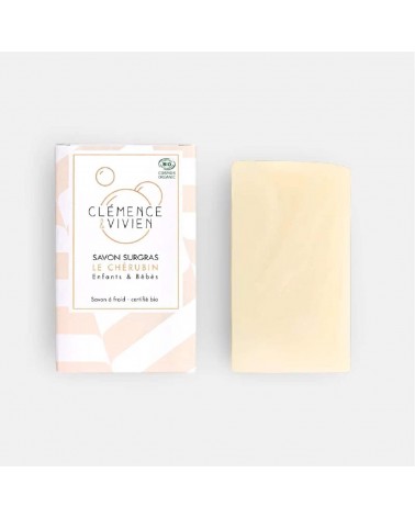 Le Chérubin - Natural soap for kids and babies Clémence et Vivien hand good body face luxury soap