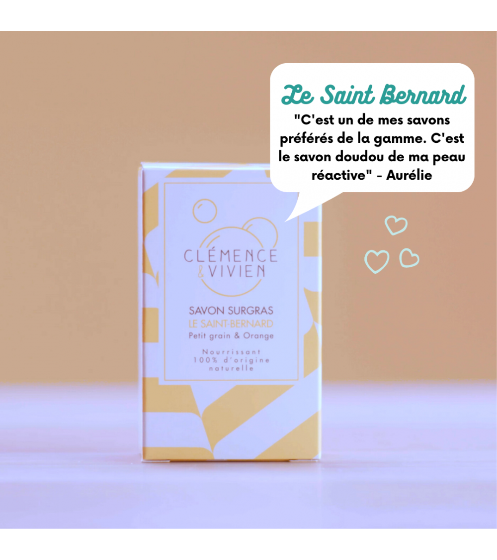 Le Chérubin - Natural soap for kids and babies Clémence et Vivien hand good body face luxury soap