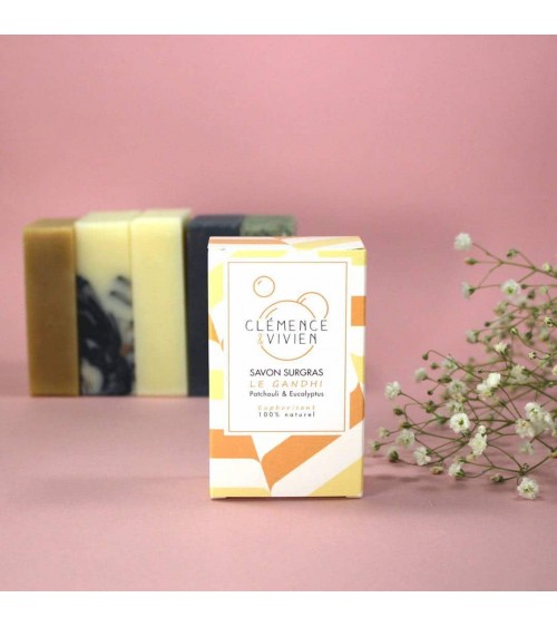 Le Gandhi - handmade natural soap Clémence et Vivien hand good body face luxury soap