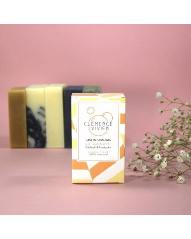 Le Gandhi - Sapone naturale solido Clémence et Vivien saponi solidi naturali artiginali ecoligico