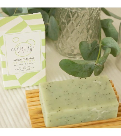 Le Gecko - handmade natural soap Clémence et Vivien hand good body face luxury soap