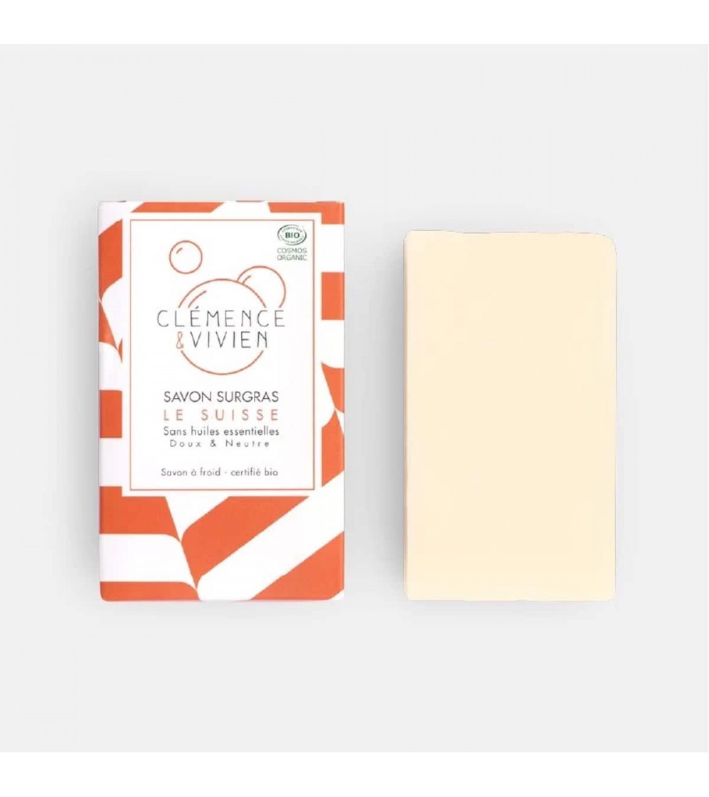 Le Suisse - Natural handmade soap Clémence et Vivien hand good body face luxury soap