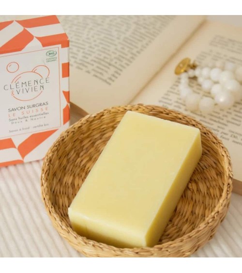Le Suisse - Natural handmade soap Clémence et Vivien hand good body face luxury soap