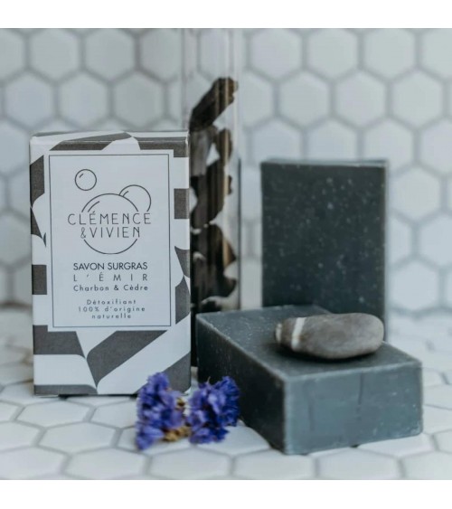 L' EMIR - Savon surgras, savon solide naturel Clémence et Vivien artisanal pour les mains le visage le corps savons artisanau...