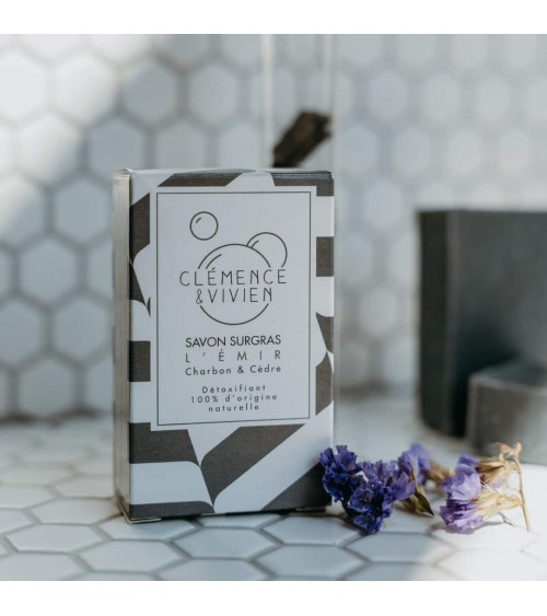 L' EMIR - Savon surgras, savon solide naturel Clémence et Vivien artisanal pour les mains le visage le corps savons artisanau...
