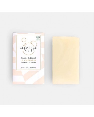 Le Chérubin - Natural soap for kids and babies Clémence et Vivien hand good body face luxury soap