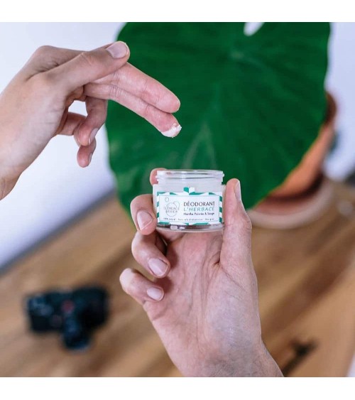 L'herbacé - Déodorant naturel, déo bio en crème Clémence et Vivien cosmetique naturel de qualité vegan
