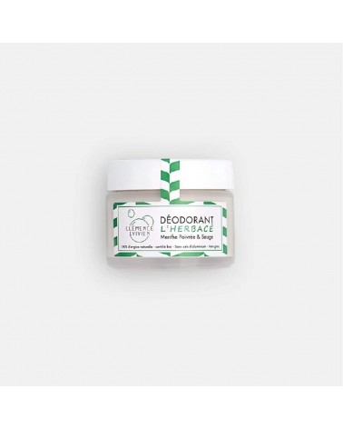 L'herbacé - Deodorante naturale in crema Clémence et Vivien cosmetici naturali cosmeci svizzeri