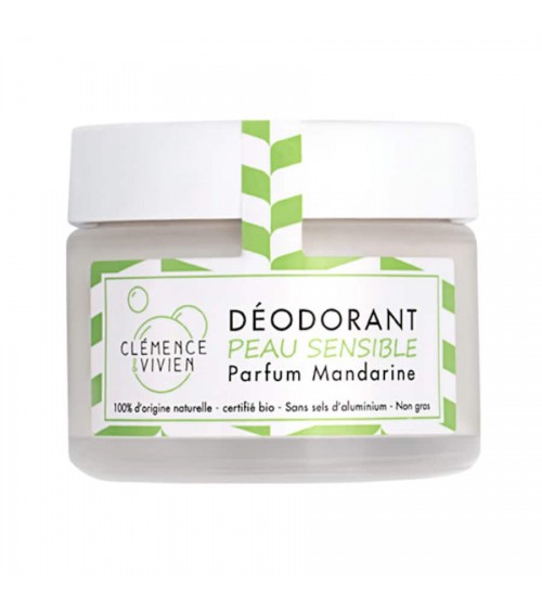 Empfindliche Haut - Mandarinenduft - Deocreme, natürliches Deodorant Clémence et Vivien naturkosmetik marken vegane kosmetik ...