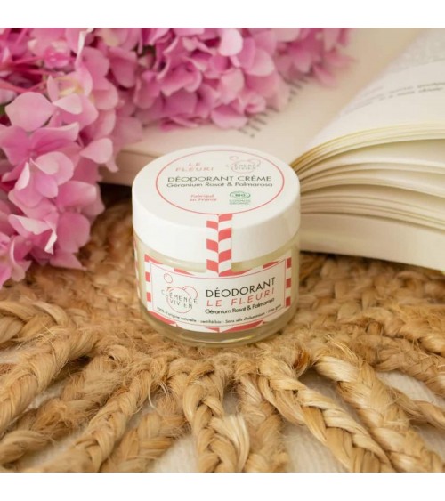Le fleuri - Deodorante naturale in crema Clémence et Vivien cosmetici naturali cosmeci svizzeri