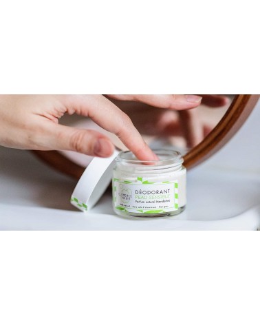 Pelle sensibile - mandarino - Deodorante naturale in crema Clémence et Vivien cosmetici naturali cosmeci svizzeri