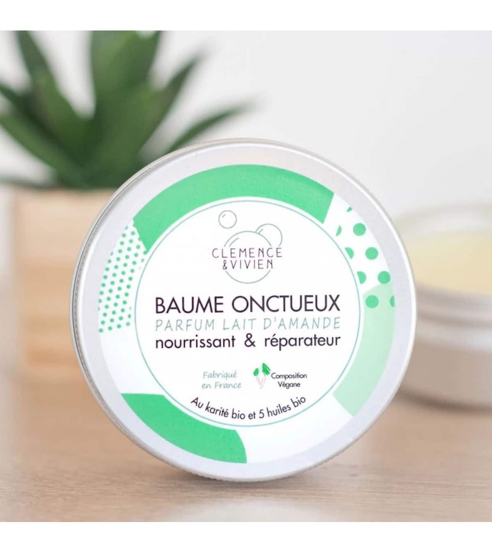 Creamy balm - Almond milk fragrance Clémence et Vivien vegan cruelty free cosmetic compagnies