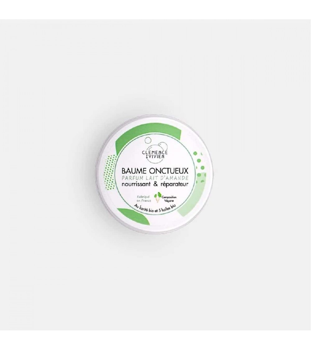 mini creamy balm - Almond milk fragrance Clémence et Vivien vegan cruelty free cosmetic compagnies