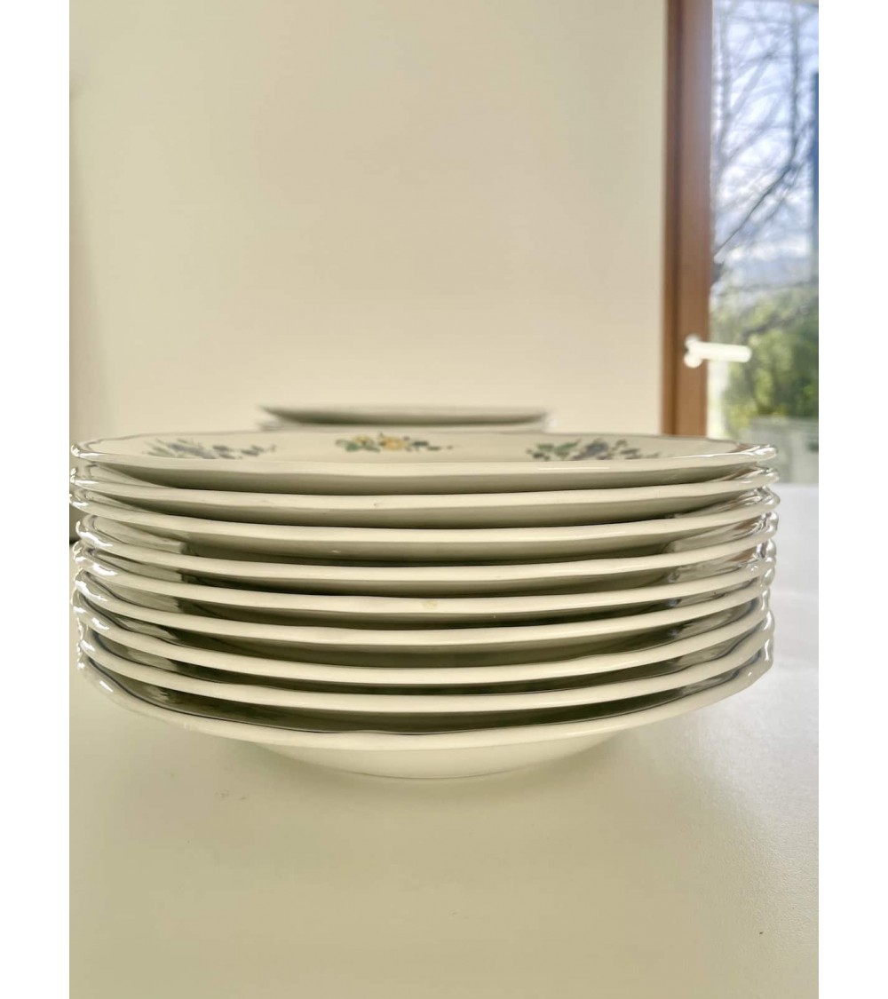 Villeroy & Boch Phoenix blau - Assiette creuse en porcelaine kitatori meuble vintage shop online boutique suisse