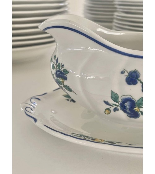 Villeroy & Boch Phoenix blau - Salsiera kitatori mobili Oggetto di design vintage svizzera